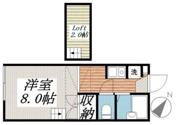 Ｋビレッジの物件間取画像